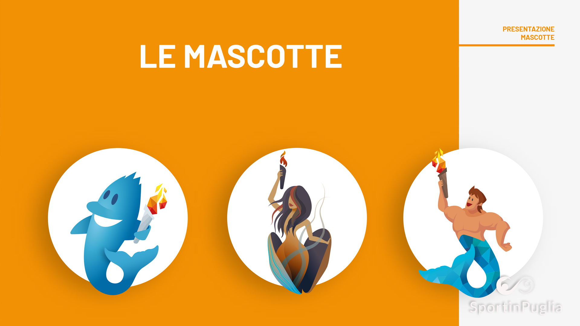 Mascotte giochi del mediterraneo Taranto2026