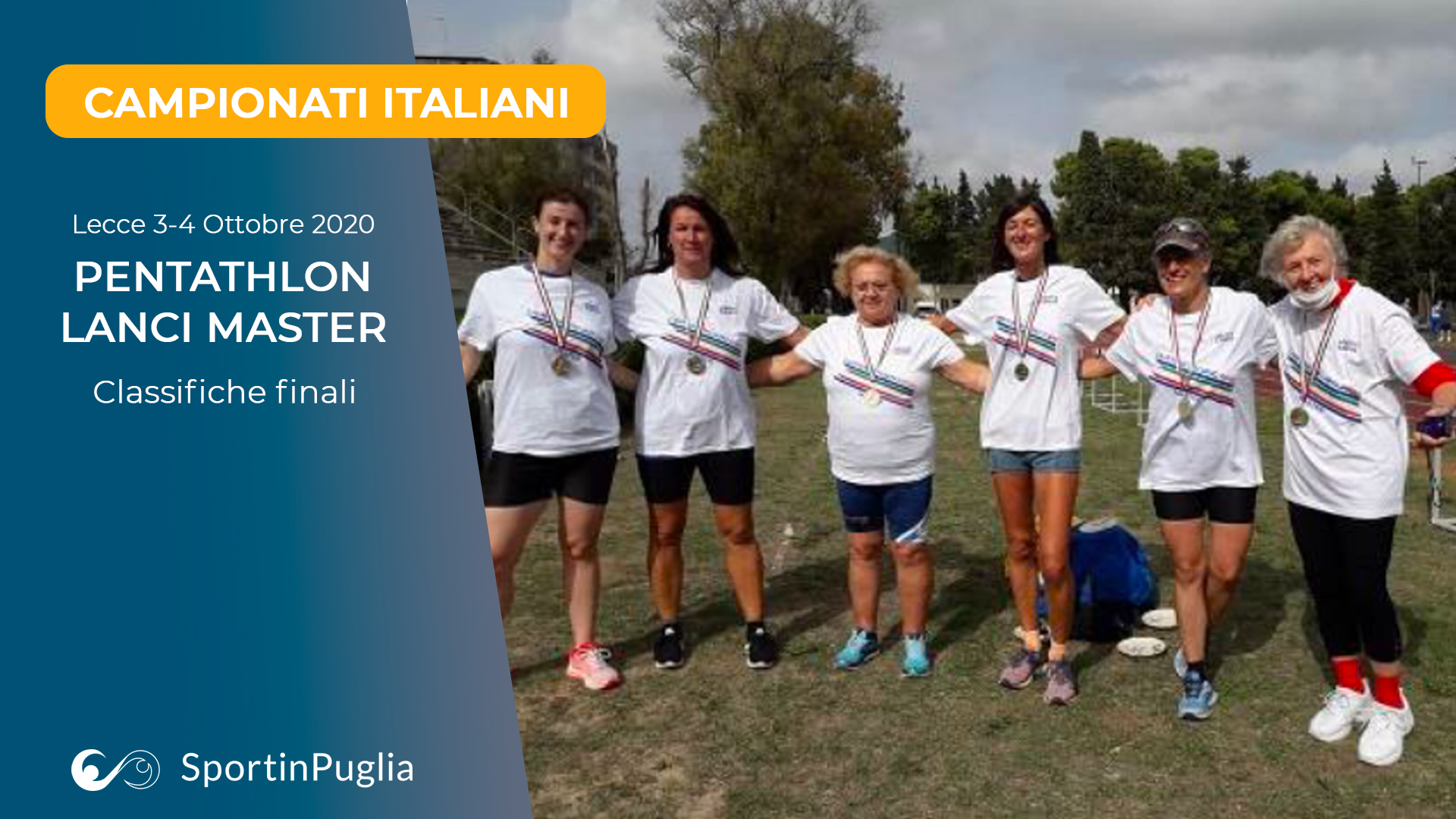 Campionati Italiani Pentathlon Lanci Master - Lecce 2020