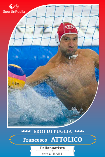 Francesco Attolico - Eroi di Puglia - Pallanuoto