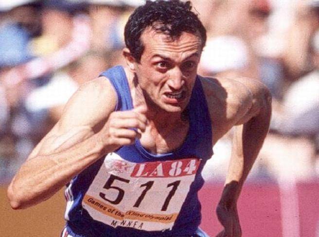 Pietro Mennea - Olimpiadi Los Angeles 84 - credit viagginews