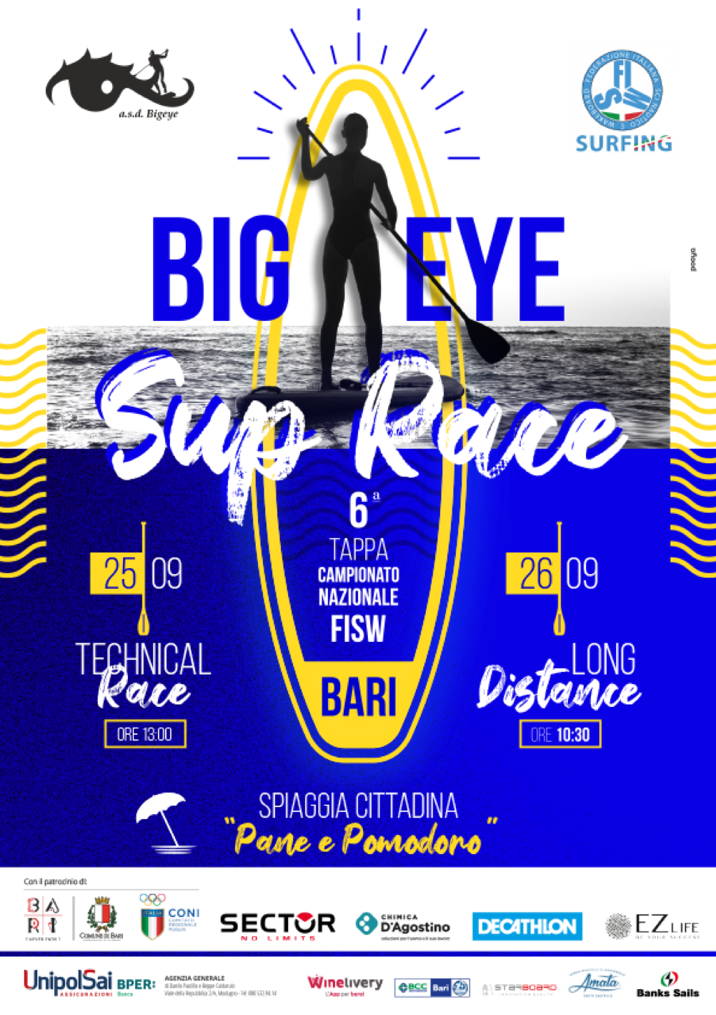 big eye sup race