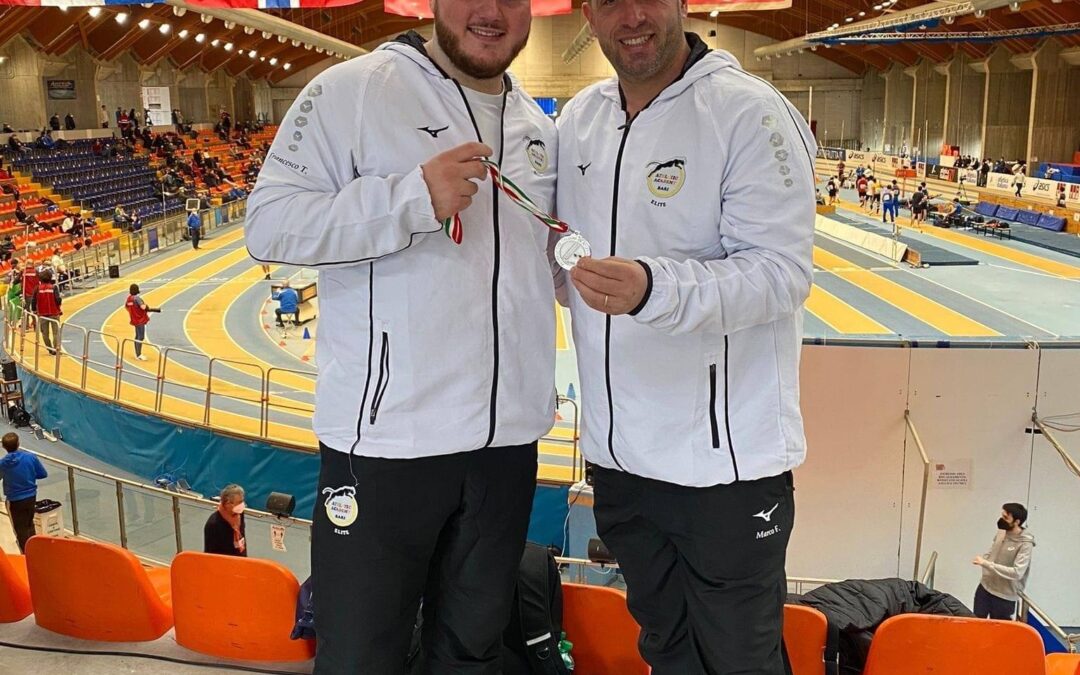 Argento e nuovo record per Francesco Trabacca agli italiani di Getto del Peso