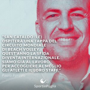 Paolo Foresio - Assessore Sport Comune di Lecce