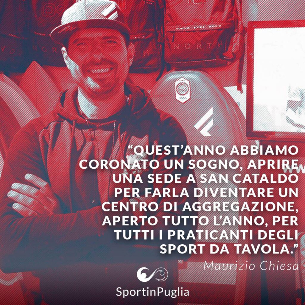 Maurizio Chiesa - ASD Marina di San Cataldo - Organizzatore Lecce SUP Race
